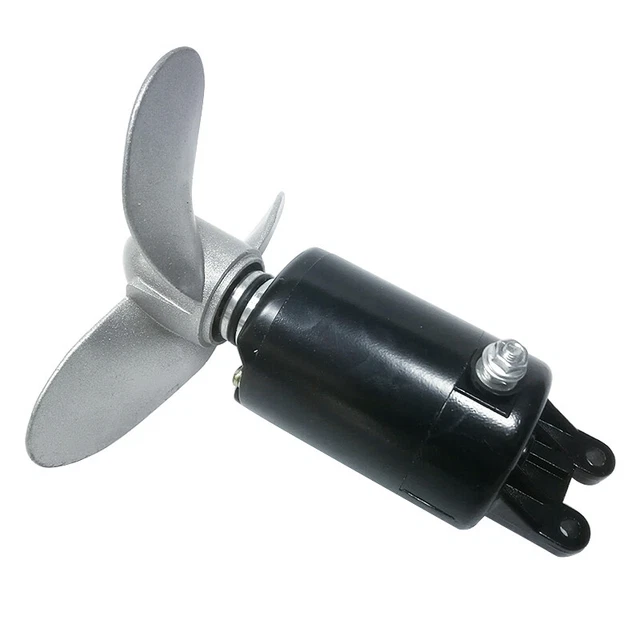 DIY ELECTRIC BOAT playing nest pull net outboard motor propeller