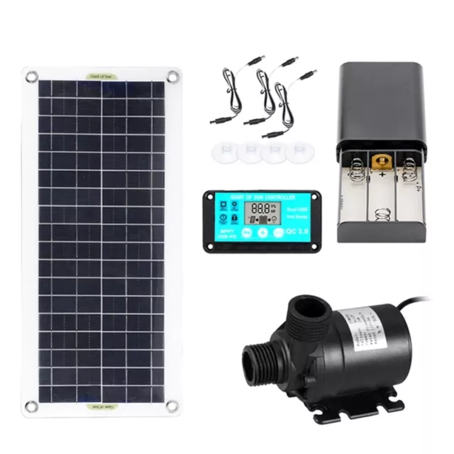 50W Solar Water Pump DC12V 800L/H Low Noise Solar Water Fountain Pump5960