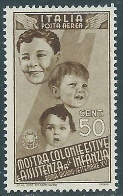 I53-6 1937 REGNO COLONIE 75 CENT MNH ** 