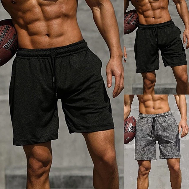 Short De Sport De Fitness Pour Hommes Pantalon De Football Entraînement