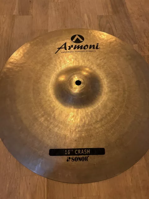 Sonor Armoni 16 Crash Becken Handmade Turkish Cymbalse