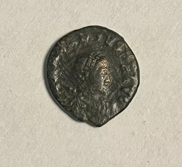 Roman Empire Arcadius AE4 SEAR 20847 1.19g 12.5mm