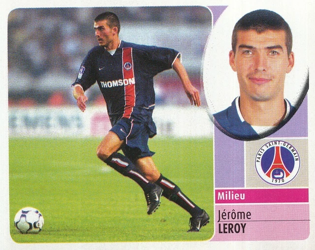 Sticker Panini Superfoot 1998/99 – Laurent Leroy (PSG) #156 – Neuf Original