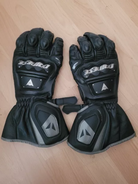 motorrad handschuhe dainese 4 stroke long ,sehr guter Zustand Gr.L