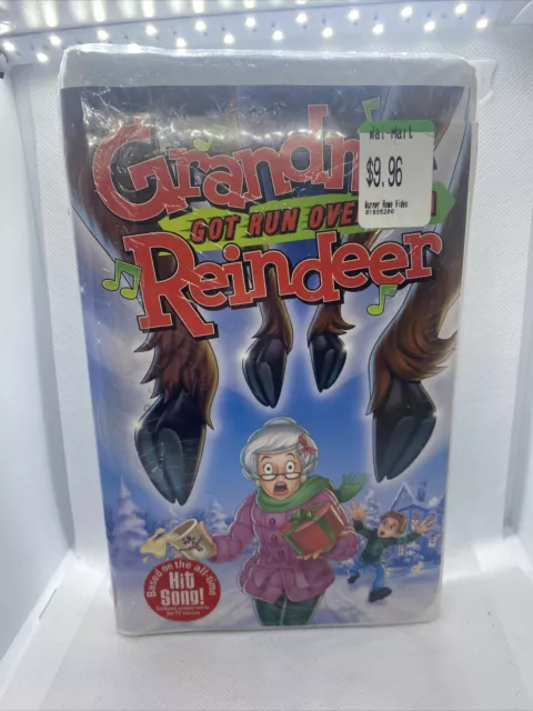 GRANDMA GOT RUN Over By A Reindeer (VHS, 2000, Clam Shell) New Sealed ...