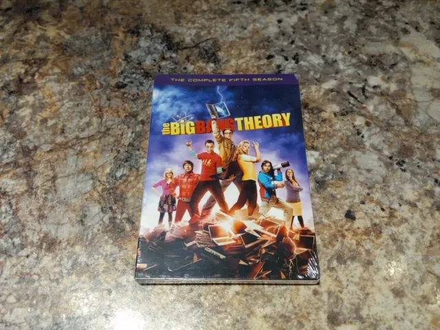 The Big Bang Theory: Season 5 (New Factory Sealed 3 DVD Disc Set) Free Shipping