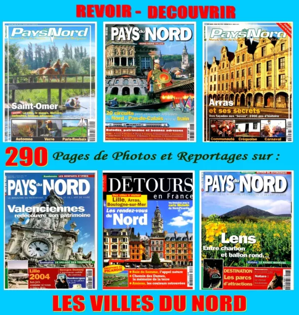 VILLES DU NORD - France - ANNEES 2000  / prixportcompris