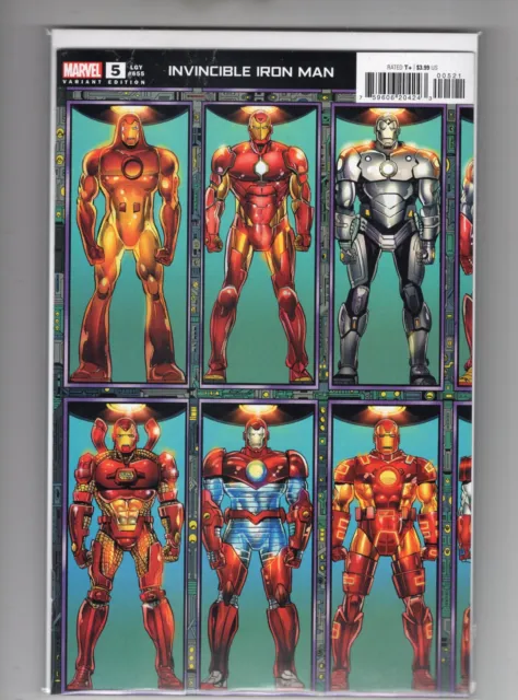 Invincible Iron Man #5 • Bob Layton Connecting Variant • Marvel • 2023