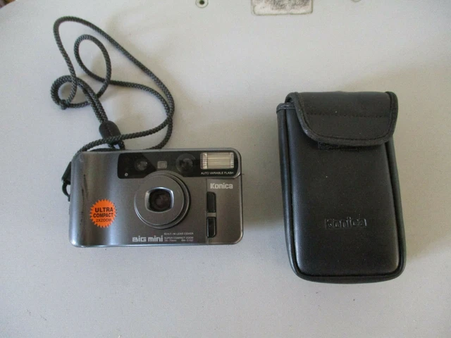 Revue rapide du Konica Big Mini F : Gemme rare - : Blog & Shop sur l' argentique