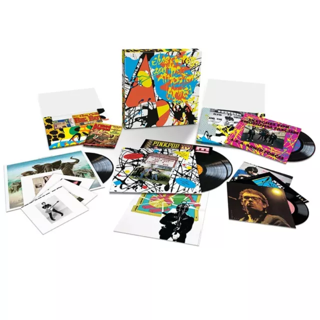 Elvis Costello & The Attractions Armed Forces Super Deluxe 9 Vinyl Record BoxSet