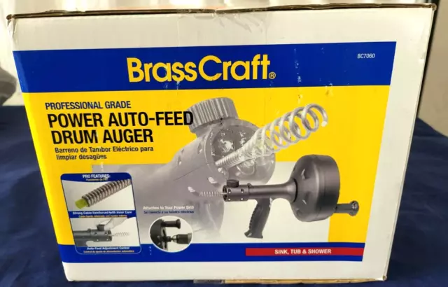 BrassCraft 5/16-in dia x 50-ft L Music Wire Machine Auger in the