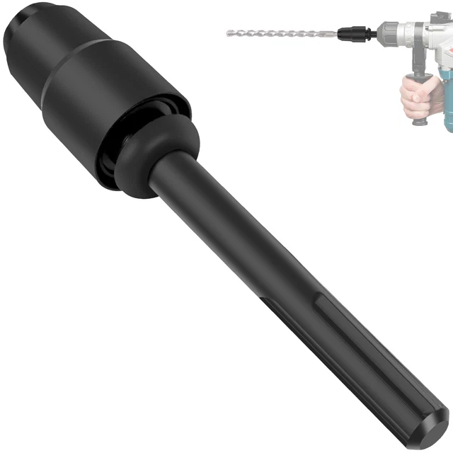 SDS MAX TO SDS Plus Adapter 40Cr Steel Drill Chuck Conversion for