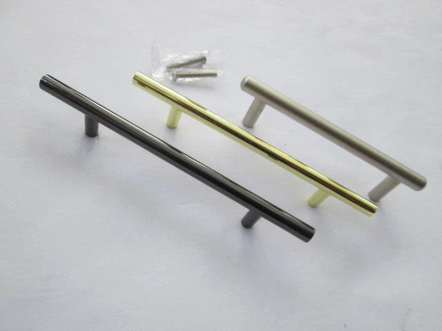 6 x T Bar Kitchen Cabinet Cupboard Door Drawer Pull Handles handle