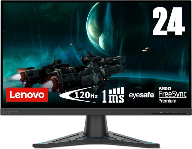 Lenovo G24e-20 60,5 cm (23,8 Zoll, 1920x1080, Full HD, 100Hz, WideView, e 38DA31