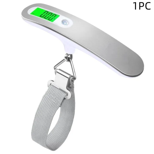 1PC New Portable Travel 50kg LCD Digital Hanging Luggage Scale Electronic Weight