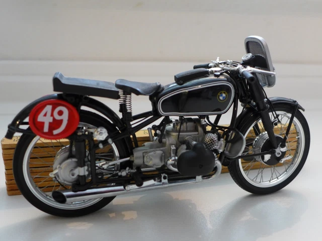 SCHUCO 1:10 VITRINENMODELL OVP BMW R50 TT Schorsch Meier EUR
