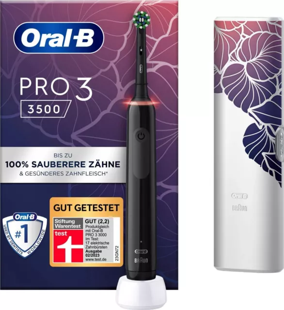 56308136/K60 Oral-B Elektrische Zahnbürste PRO 3 3500, Aufsteckbürsten: 1 St neu