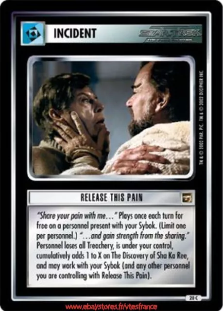 Star Trek CCG - Release This Pain / The Motion Pictures