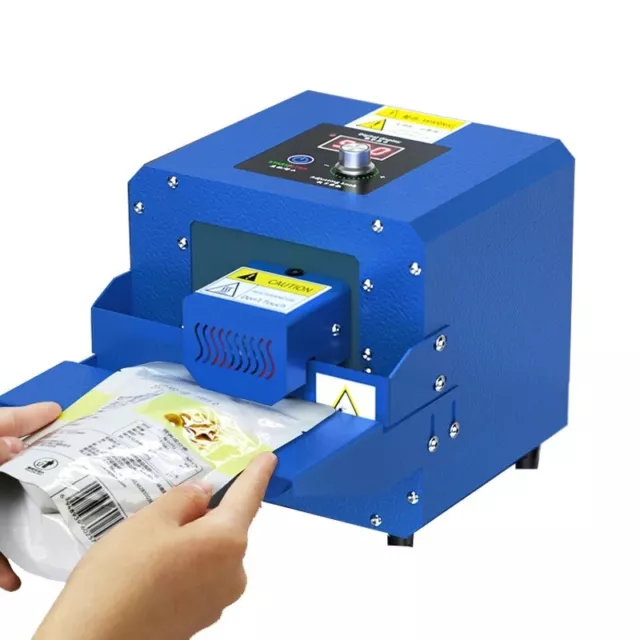 Mini Continuous Automatic Film Sealing Machine 220V Food Plastic Bag Heat Sealer