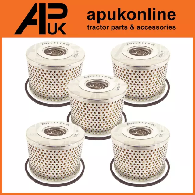 5x Engine Oil Filter Element for David Brown 770 780 850 880 885 890 900 Tractor