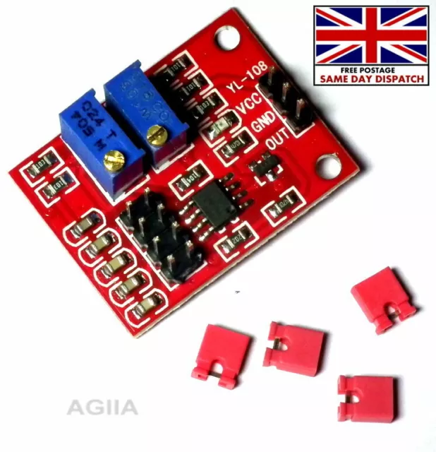 NE555 Pulse Module LM358 Duty Cycle Frequency Adjustable Module Square Wave - UK