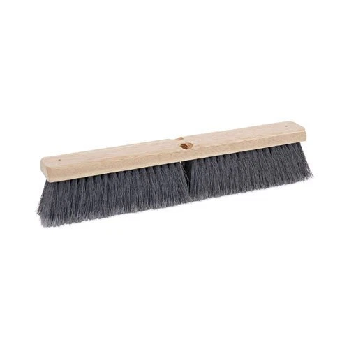 Boardwalk Floor Brush Head, 18" Head, Flagged Polypropylene Bristles (BWK20418)