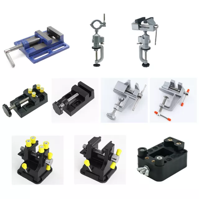 Various The Mini Flat Clamp table Jaw Bench Drill Press Opening Parallel Vise
