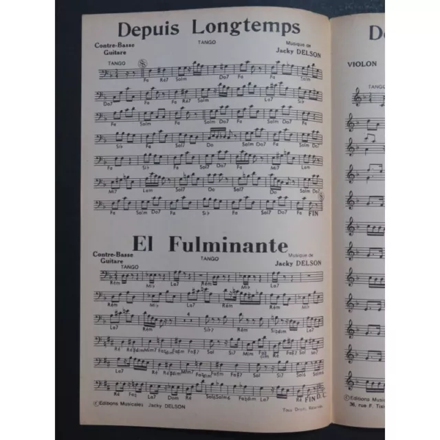 Depuis Longtemps El Fulminante Jacky Delson Tango Accordéon 2