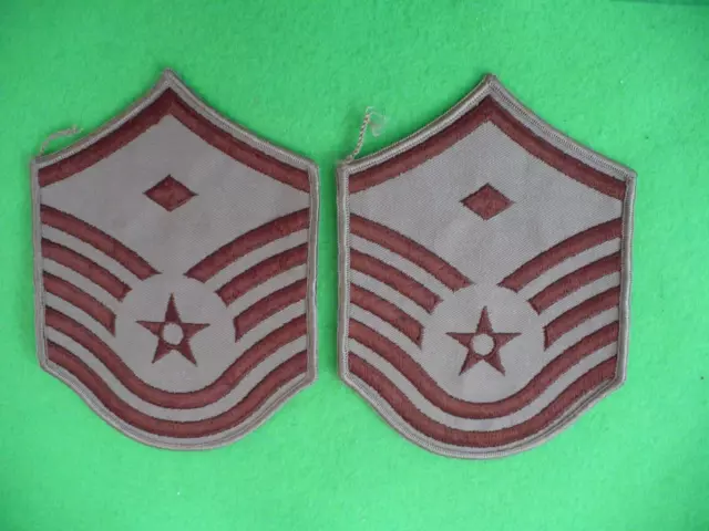 US Air Force Master Sergeant USAF Aufnäher Patch