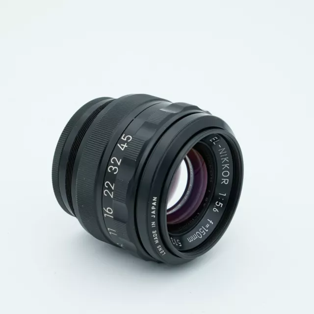 Nikon EL Nikkor 150mm f5,6 Objetivo de aumento con rosca 53mm, Ampliador