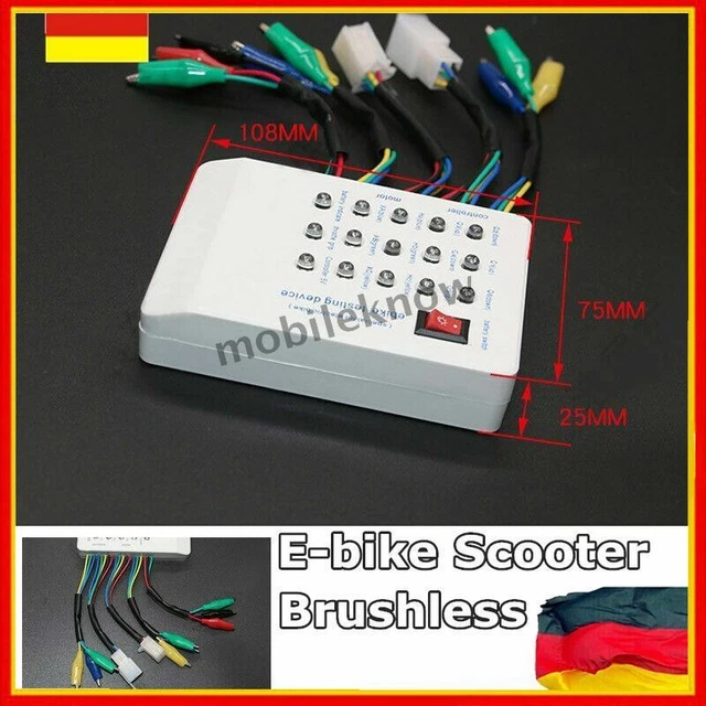 Interrupteur D'allumage Avec Clé Pour Scooter/vélo électrique – Compatible 12V à 72V, Câble 1,8 M | Remplacement Facile, Démarrage Sécurisé - 2