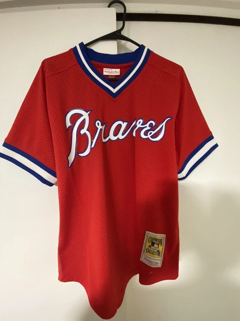 Mitchell Ness Dale Murphy Jersey LARGE Worn Once BRAVES