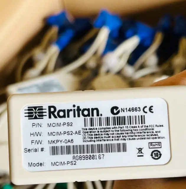Raritan Paragon P2CIM-PS2 KVM P2CIM PS2 KVM Switch Kabel Module Interface