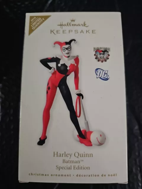 2010 Harley Quinn Batman DC Special Edition Limited Quantity Hallmark Ornament