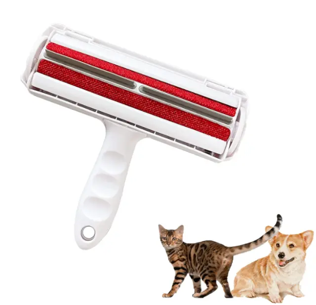 Pet Hair Remover Roller Reusable Cat and Dog Hair Fur Remover Cleaning Brush New