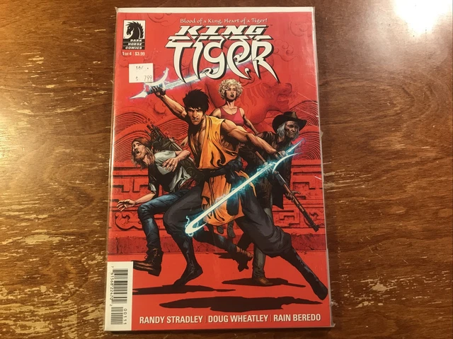 King Tiger Set Dark Horse Comics Issues 1 2 3 4 Randy Stradley Doug Wheatley