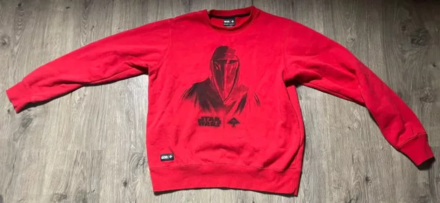 LRG - Lifted Research Group - STAR WARS RED SWEATSHIRT - Imperial Guard - Size M