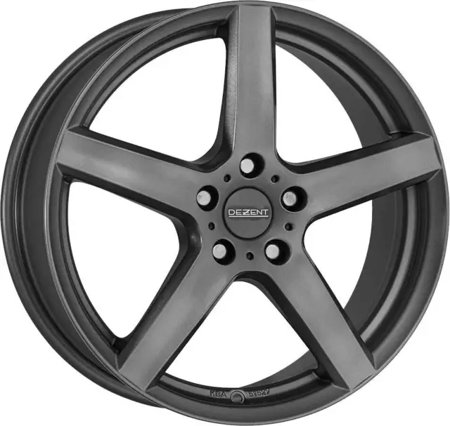 Jantes Dezent TY graphite 6.0Jx15 ET15 4x108 pour DS DS3 15 Pouces