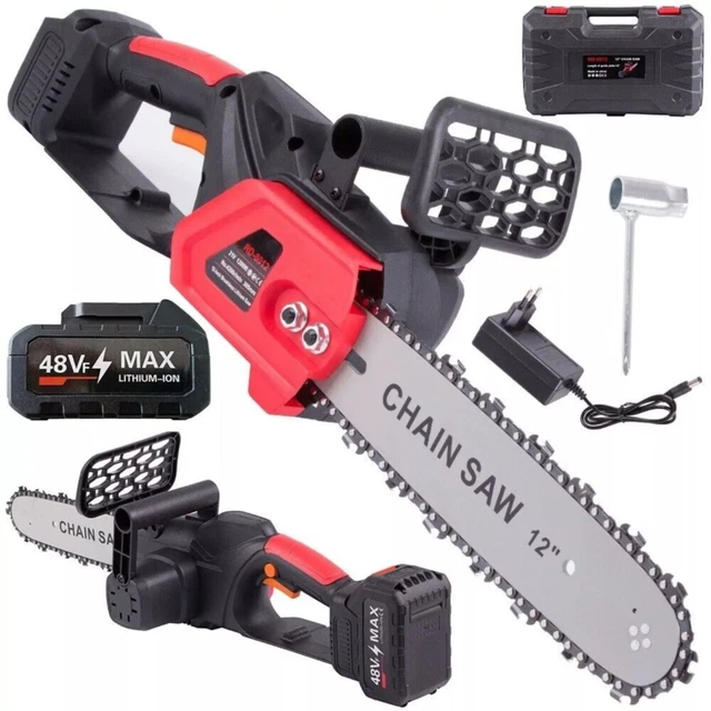 MOTOSEGA A BATTERIA ELETTRICA DOPPIA BATTERIA DA 4.0AH 16