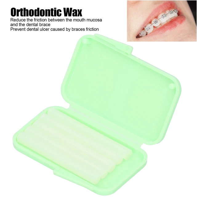 (Green 10x Dental Care Orthodontic Wax For Braces Mouth Protection Dental ZOK