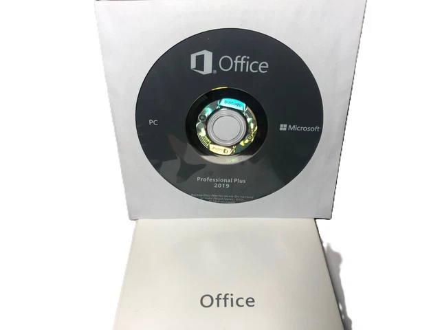 DVD OFFICIEL OFFICE 2019 Pro Plus pour PC Windows 10 et 11 EUR 39,00 ...