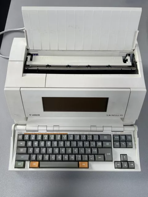 Canon StarWriter 70 Publishing Electronic Typewriter Processor VS100 SPARES