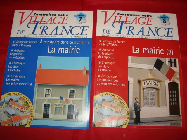 Viilage De France Ho Maquette Mairie Train Electrique N° 7 Et 8 Neuf A Monter 2