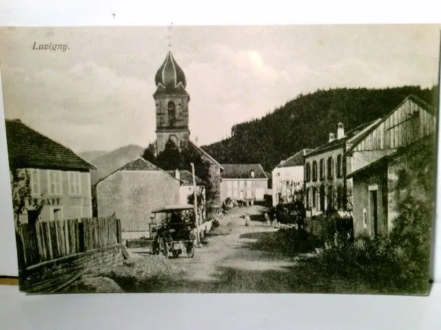 Luvigny / Saint-Dié-des-Vosges / Frankreich. Alte AK s7w, ungel. ca 1915. Große