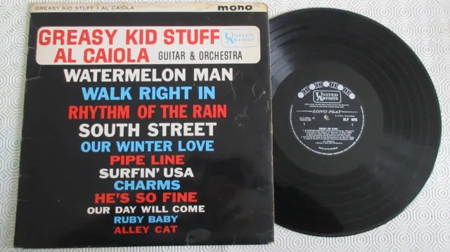 Al Caiola Greasy Kids Stuff LP 1963 **VG/EX+**FREE POST