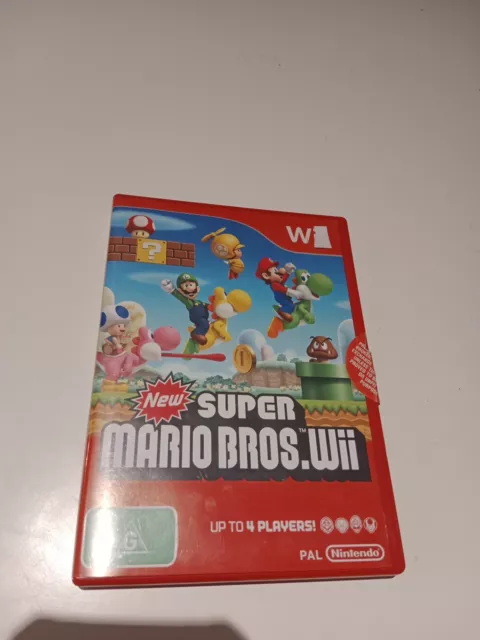 NEW SUPER MARIO Bros. Wii (Nintendo Wii, 2009) $35.95 - PicClick AU