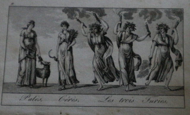 Gravure Ancienne Simon Thomassin (1652-1732) - Statue Mythologique - Versailles 1710