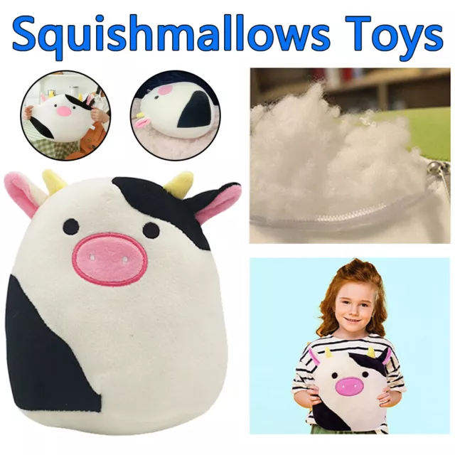 Squishmallows Cuddle & Squeeze Super Soft 3.5 9cm Squishy Plush Toy Clip  On