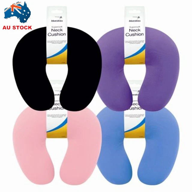 U-Neck Pillow Flight Support Cushion Shaped Inflatable Travel Pillow Neck Roll