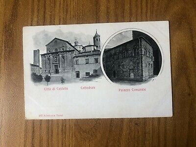 Il Palazzo Comunale 1938 Cartolina Città di Castello 